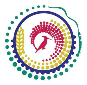 Figure 1. ECCAP Logo, designed by Navajo Artist, Natani Notah, and Karim-Aly Kassam.