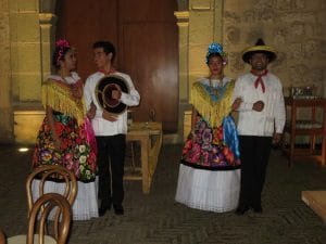 Isthmus Zapotec Dance Couples at the PECSii Conference