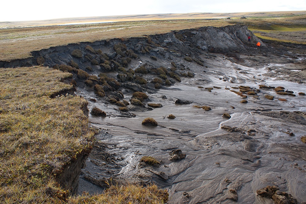 Thaw slump